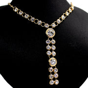 Charming Zahlreiche Kreis Kristall Halskette Ohrring Set - Come4Buy eShop