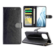 For Xiaomi Mi 11 Crazy Horse Texture Skinn Horisontal Flip-beskyttelsesveske med holderkort