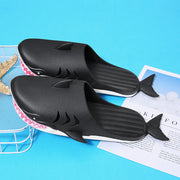 Summer Lucu 3d hiu desainer Beach Lalaki Lauk Sendal