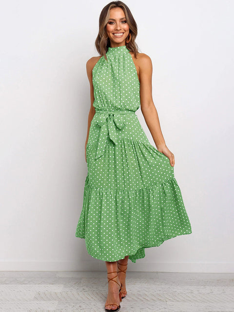 Sexy Halter Strapless Long Dress Vacation Clothes For Women Come4Buy eShop Sexy Halter Strapless Long Dress Vacation Clothes For Women Come4Buy eShop