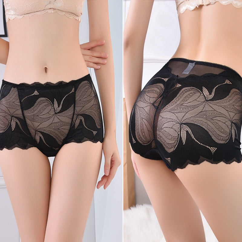 New transparent ladies sexy lace mid-waist briefs Women underwear –  Come4Buy eShop