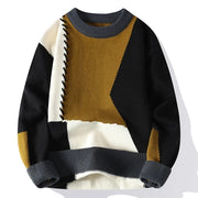 Sweater Pria Anget Turtleneck Musim Gugur Musim Dingin