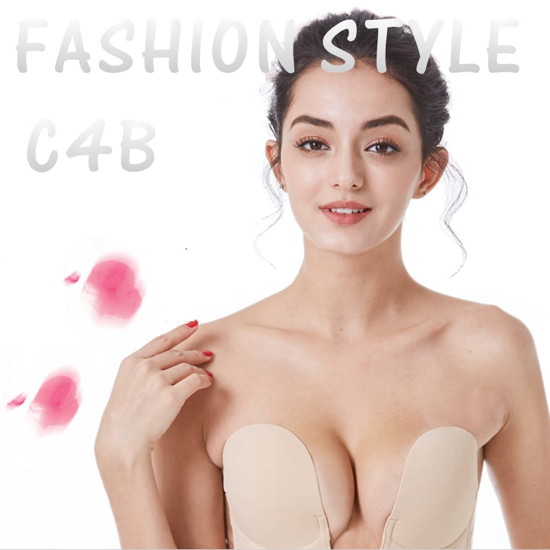 One piece bra silicone invisible bra sticker Body Pads underwear – Come4Buy  eShop