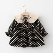 Nyfødt baby jenter klær Småbarn Dot Princess Dress