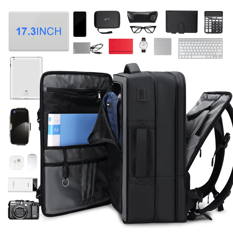 Men Backpack Waterproof 17 Inch Laptop Black – Come4Buy eShop Men Backpack Waterproof 17 Inch Laptop Black – Come4Buy eShop