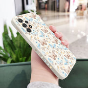 Butterfly Print Case For Samsung A73 Phone Cases