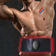 Waistband Abdominal Massage Sticker 6 Modes 9 Levels Fitness Exercise Belt