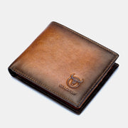 Unique Wallets For Men RFID Anti -Degaussing Leather Men Wallets