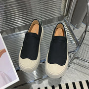 Canvas Loafers Slip-on Damen Schong