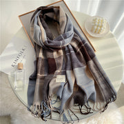 Cashmere Warm Shawl Lady Wrap Tassel Xalpi Blanket