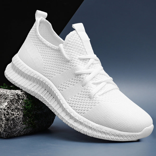 Casual Shoes Light Sneaker Sports Fly Woven Mænd Sko