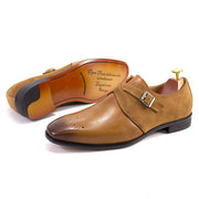 Classic Brogue Genuine Leather Men Dress Shoes