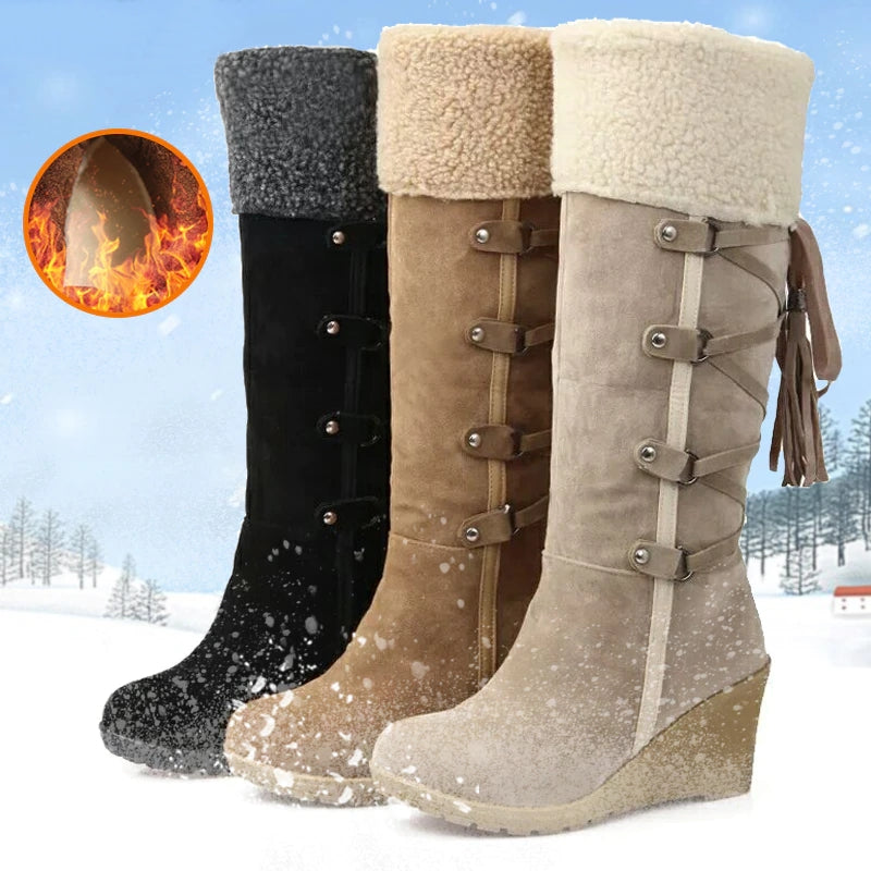 Women Mid Calf Boots Winter Shoes – Come4Buy eShop