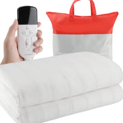 Double Electric Blankets Heated Winter Bed
