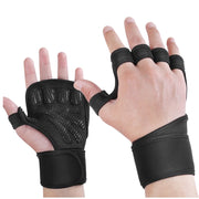 手握硅胶加厚海绵健身房保护手套