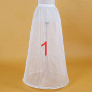 Underskirt Petticoat For Wedding Dress Elastic Band Lace Up
