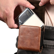 Custodia a clip per cintura per uomo Borsa in cintura per Samsung Z Flip 4 3