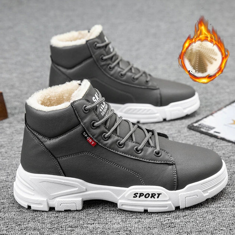 Tennis shoe hot sale boots mens