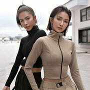 Women Quick Dry Top Workout Sportswear Jacket