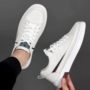 Loafers Taller Shoes White Soft Height Increase 5cm