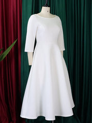 Елегантен вечерен фустан Здолниште за нишање во еднобојни бои