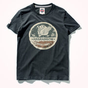 Cotton Washed Old Loose Brushed Fabric T-shirt