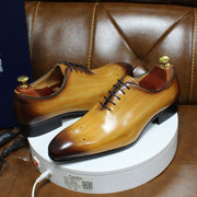 Genuine Calf Leather Men Dress Shoes