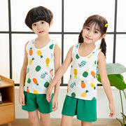 Kinder süße Baumwolle Kinder Pyjamas Mädchen Kleidung
