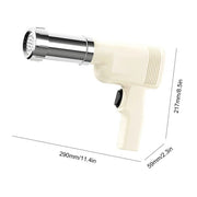 Pistol electric de presare pentru tăiței Mașină electrică de paste fără fir de uz casnic