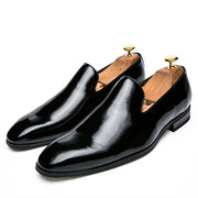 Elegant Italian Style Patent Leather Dress Shoe