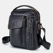 Messenger Bag For Men Vintage Mini Shoulder Bag Leather Business Bag