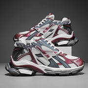 Fashion Burgundy Running Shoes for Men Sneakers