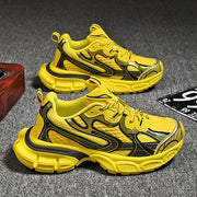 Módna platforma mokasíny bežecká obuv pre mužov