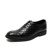 Casual Trendy Soft Lace-up Business Plus Size Dress Men Dress Shoes