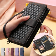 Long Lanyard Flip Leather Phone Case For iPhone 12