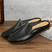 Genuine Leather Driving Flat Non-slip Loafers