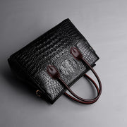 Luxury Handbags Veritab Leather Fanm Kwokodil sak