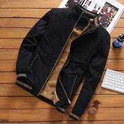 Men Baseball Coat Fleece Thickened Jackets