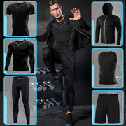 Tracksuit Men Tight Sports Suit Workout Sports Clothing