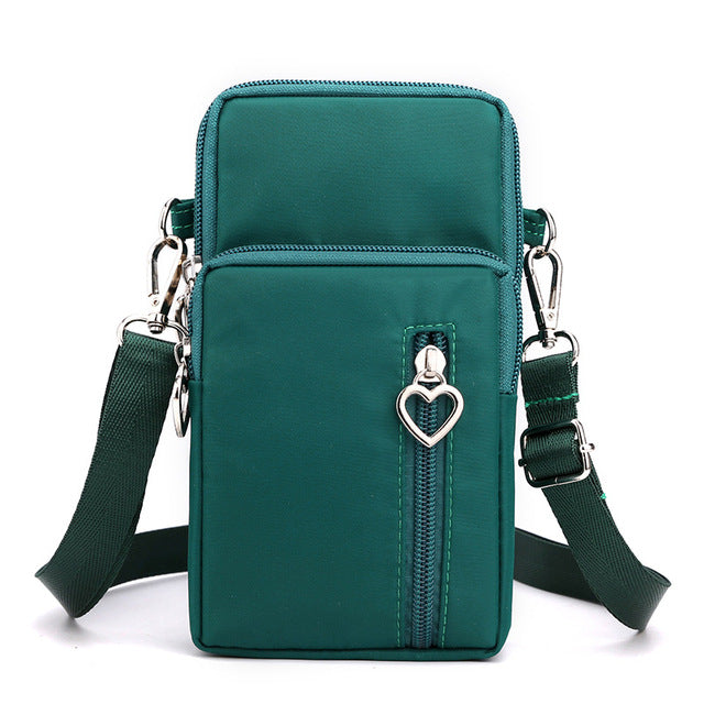 Ellena Crossbody Women Cell Phone Purse Wallet Bag with Shoulder Strap  Green at Rs 700 | Cross Body Bag in Kolkata | ID: 21726562088