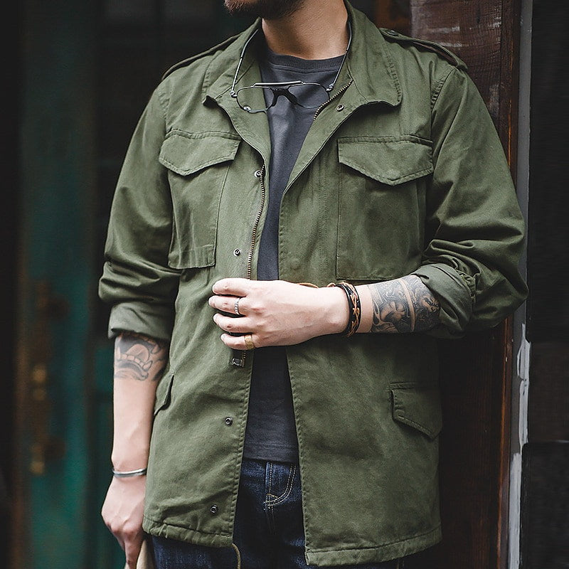 Men army jacket hot sale