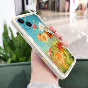 Painting Daisy Phone Case For iPhone 14 13 12 11