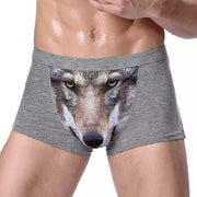 Kalhotky Wolf Funny Cartoon Spodní prádlo Boxerky