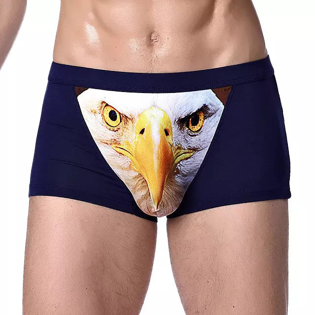 Abstract Wolf Painting Animal Arts Underpants Breathbale Panties Male  Underwear Print Shorts Boxer Briefs - Boxers - AliExpress