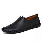 Cowhide Soft Lightweight Loafers Men Casual Shoes