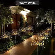 Solar-Feuerwerk-Licht für den Außenbereich, Garten-Blumenlichter