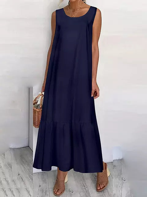 Summer Fashion Sundress Solid Elegant Party Dress Casual Maxi Dress Come4Buy eShop Summer Fashion Sundress Solid Elegant Party Dress Casual Maxi Dress Come4Buy eShop