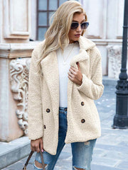 Teddy Coat Dame Faux Fur Coat