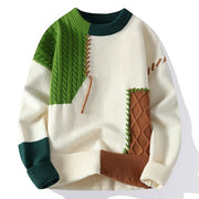 Madingi vyriški megztiniai su vėžliais, rudens žiemos šilti megztiniai