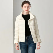 Jinan Ultra Light Down Jacket Stand Collar Coat High-Quality